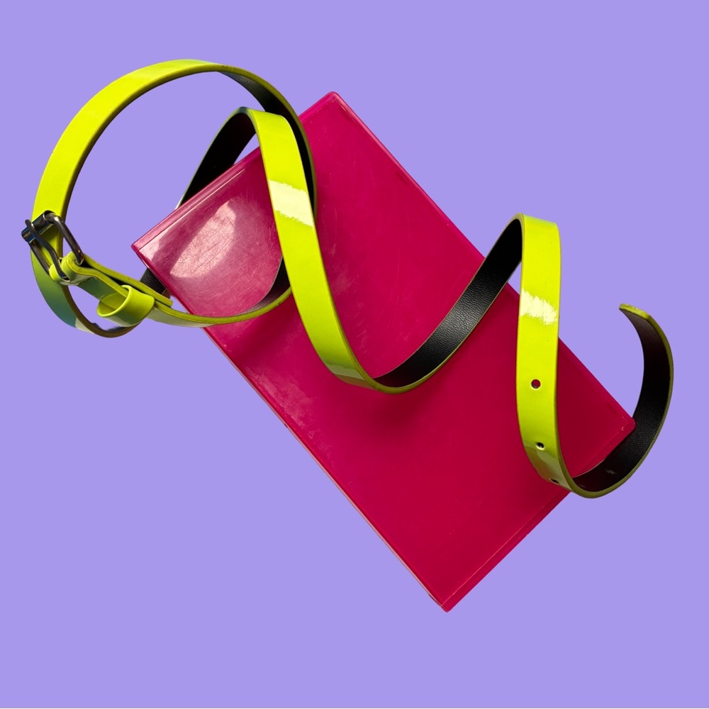 CLEAROUT Neon Line Women's Belt - Adjustable 36” to 40”